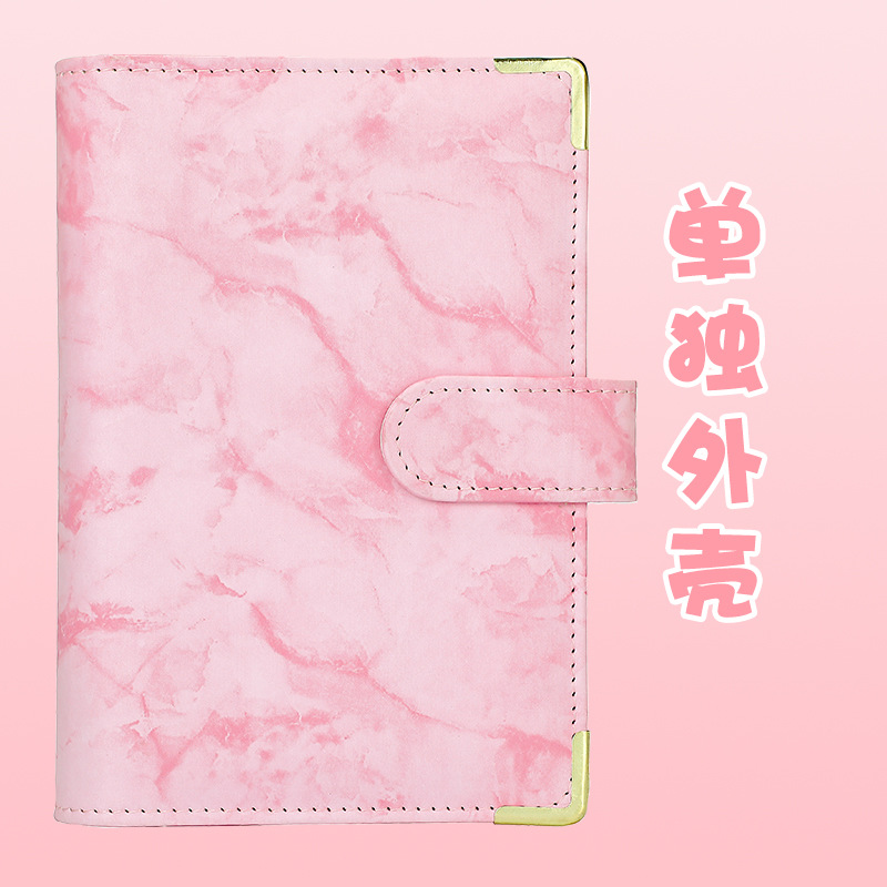 Marble + corner protector pink (single shell)