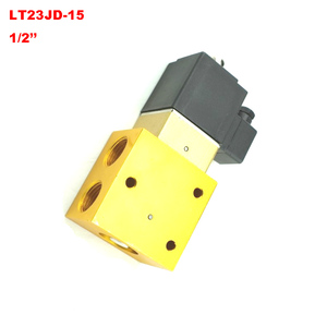 LT23JD-15 valvola di intercettazione del solenoide ad alta pressione con accesso personalizzabile ai Media della Base della struttura di controllo - Product Image 2