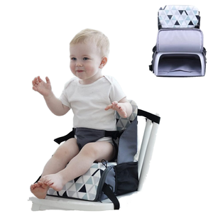 เก้าอี้สูงสำหรับเด็กวัยหัดเดินเด็กทารกเด็กผู้ชายเด็กผู้หญิงกระเป๋าผ้าอ้อมสำหรับเดินทางขนาดกะทัดรัดน้ำหนักเบา - Product Image 1
