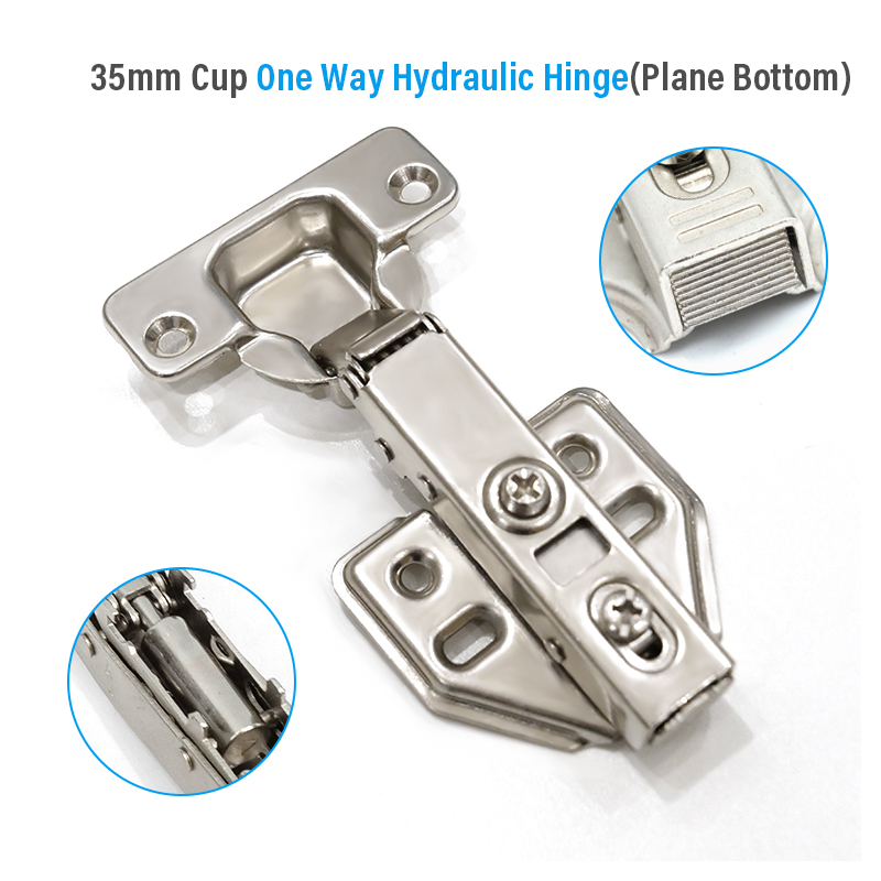 35mm cup one way hydraulic hinge(plane bottom)
