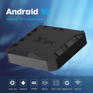 กล่องสมาร์ททีวีแอนดรอยด์13รองรับ8K, X96Q ถอดรหัสวิดีโอ X96 H313กล่องรับสัญญาณอัจฉริยะ8K 4K - Product Image 4