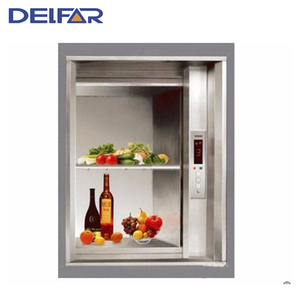Dumwaiter <strong>Elevator</strong> with up and Down Manually Bi-parting Door to Transport Foods - Product Image 2