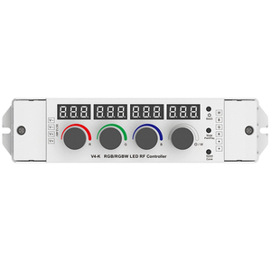 V4-K drahtlose RGB/RGNW 4 Kanal PWM Frequenz LED Controller 4 Drehknopf Dimmer Konstante Spannung Rgbw Fernbedienung für Streifen licht - Product Image 5