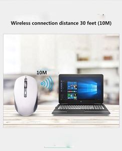 HP S1000 PlusBluetoothデスクトップコンピューターオフィスラップトップユニバーサル1600DPI3レベル調整ゲーミングマウス用ワイヤレスマウス - Product Image 4