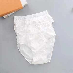 Calzoncillos desechables suaves para hombre empaquetados individualmente Tejido de punto transpirable y fácil de usar No sudoroso y cómodo - Product Image 1