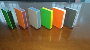 Tùy chỉnh kích thước & độ dày HDPE bánh sandwich Bảng điều khiển ba lớp hai-colour quảng cáo ngoài trời bảng hiển thị - Product Image 4