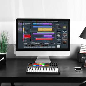 Konix <strong>MIDI</strong> <strong>Controller</strong> Piano 25keys ARP Auto Zccompaniment Function Electronic Piano - Product Image 3