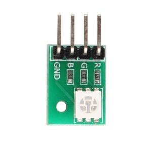 Taidacent Raspberry Pi Stm32 Microchip Pwm Tri-Colore 3 Colore Smd 5050 di Colore Completo di Rgb Ha Condotto Il Modulo con Corrente limite di Resistenza