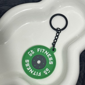 Gym Key Ring Sport Fitness <strong>3D</strong> Mini Barbell Kettlebell Shape <strong>Good</strong> Simulation <strong>Keychain</strong> for Gym <strong>Custom</strong> Promotional Keyring Chains - Product Image 4