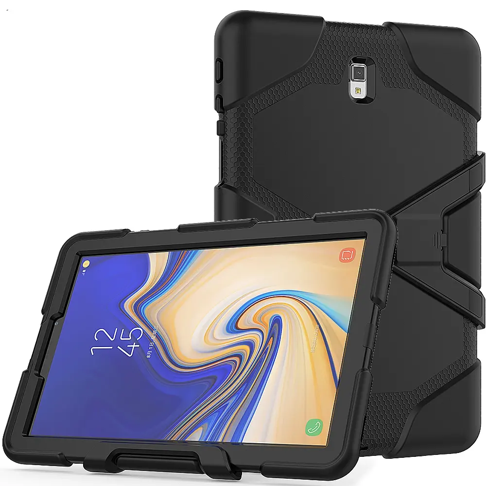Funda protectora de cuerpo completo para tableta Samsung Galaxy Tab S4, Protector de pantalla incorporado de 10,5 pulgadas, T830/T835