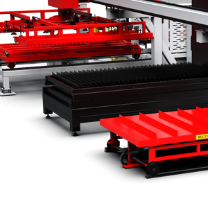 Transportador paletizador automático y línea de palés de chapa metálica Manipulador de carga y descarga de paletizador de pórtico