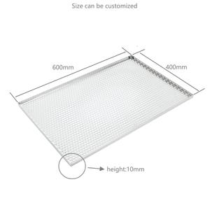 Custom-made 304/316/Aluminum Tray Customized Tray Rectangular Round High Temperature Resistant for <strong>Baking</strong> - Product Image 2