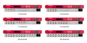 Apparecchiature di trasmissione MPEG-4 Multiplexing 24 canali HD Video trasmettitore H.264 codificatore Hardware - Product Image 4