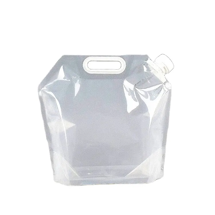 Jerry Can d'eau en plastique HDPE de qualité alimentaire 4L blanc naturel et 5L 10L 20 litres boivent des bidons d'eau évier de salle de bain