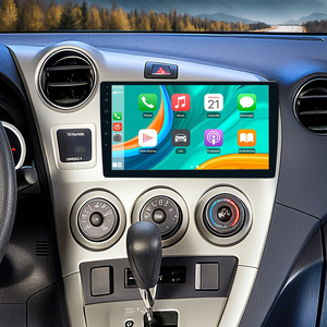Android 15 đài phát thanh xe Navigation bộ phận nội thất Trim bảng điều chỉnh âm thanh xe hơi Bảng điều khiển khung cho TOYOTA ma trận 2009-2014 9in QLED 720P - Product Image 1