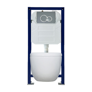 トイレトイレ用のモダンなデュアルフラッシュボタン機械および空気圧隠し槽 - Product Image 4