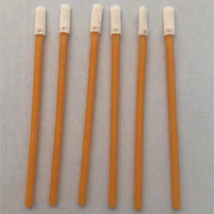 カメラレンズスクリーン用の糸くずの出ないポリエステルフォームチップクリーンルームクリーンスワブ - Product Image 4