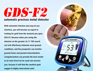 異なる周波数の金属検出器GDS-F2は小さな金を検出できます - Product Image 6