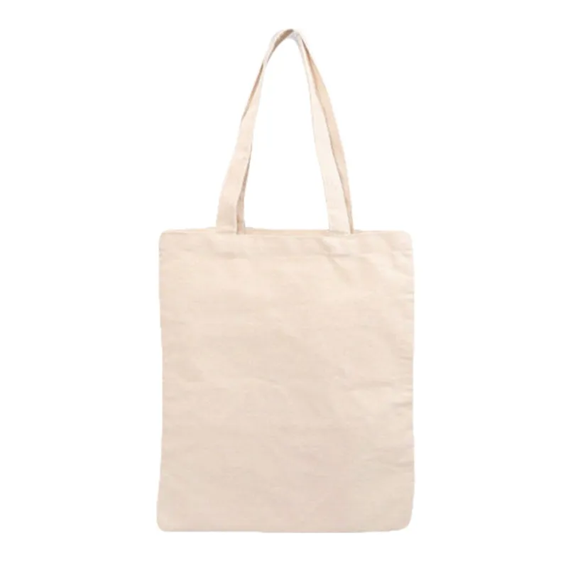 High Quality Large Capacity Simple Shopping Cotton Bag Custom Logo or PP Fabric Canvas Bag for Packaging and Promotion