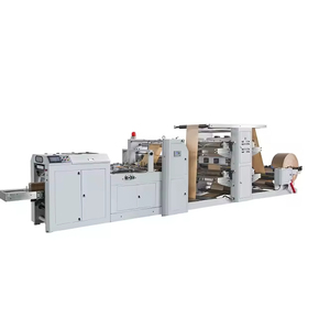 Paper Bag Manufacturing <strong>Machine</strong> <strong>Automatic</strong> <strong>Counting</strong> Stacking Adjustable Bag Size Making <strong>Machine</strong> for Takeaway Sandwich Paper Bags