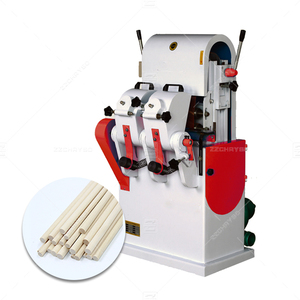 工厂自动圆杆木制扫帚手柄砂光机棒机打鼓 - Product Image 1