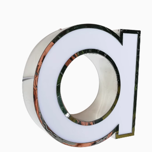 Frontlit Outdoor Shop Name Board Design Custom Building Letter Led Illuminated Letters Store Building Sign for Business - Product Image 1