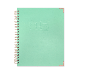 Pequeño cuaderno con fichas de índice, libreta de direcciones, proceso de prensa grabado personalizado, papel FSC, tinta ecológica