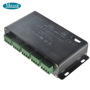 Сценическое освещение Dmx 512 светодиодный контроллер декодера высокого качества LED RGBW DMX 512 12 каналов контроллеры декодера