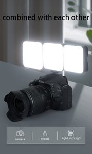 ไฟ LED ขนาดเล็ก RGB สำหรับถ่ายวิดีโอพร้อมที่หนีบปรับสีได้สำหรับกล้อง DSLR - Product Image 3