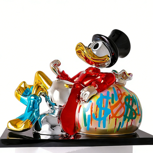 Scultura Moderna Creativa da Esterno di Grandi Dimensioni, Arte di Super Mario, Snoopy, Las Vegas, Scultura Cromata di Popeye per Decorazioni di Centri Commerciali - Product Image 4