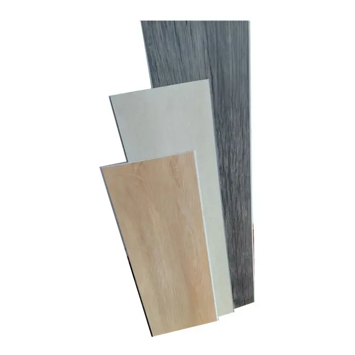 Tablón de suelo de vinilo spc con textura de madera a precio barato
