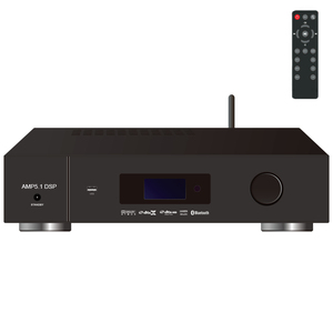 AMPLIFICADOR DE TV inalámbrico BT, receptor estéreo de 800 vatios con varias entradas de interfaz, coaxial óptico USB, pantalla LED integrada - Product Image 4