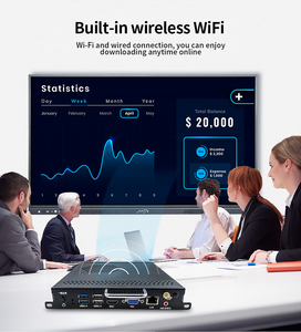 4K Resolutie <span class=keywords><strong>Ops</strong></span> Mediaspeler Voor Interactieve Whiteboards Digitale Bewegwijzering Met Plug Play Functionaliteit Windows 10/11 Op Voorraad - Product Image 6