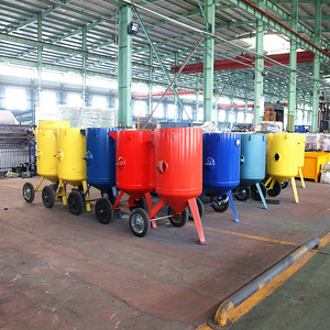 Automatic Sandblasting Machine / <strong>Small</strong> Manual Blasting Pot / Manual <strong>Blast</strong> Pot for Sand Blasting Chamber
