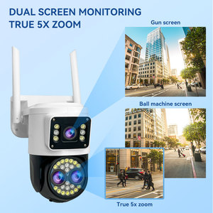 Zoom Digital 5X WiFi 4MP Seguridad de video inalámbrica para exteriores Seguimiento automático Seguridad H.265 YOOSEE Red IP Cámara PTZ - Product Image 6