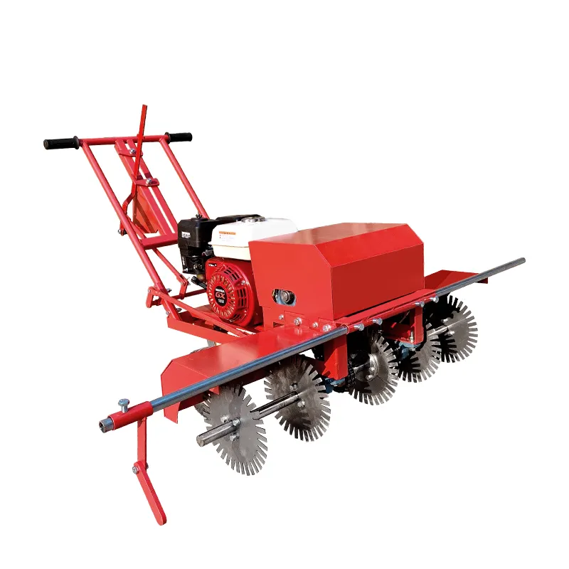 Machine de repiquage de pelouse professionnelle pour base de pelouse, machine de notation et de découpe poussée à la main, vendue à bas prix
