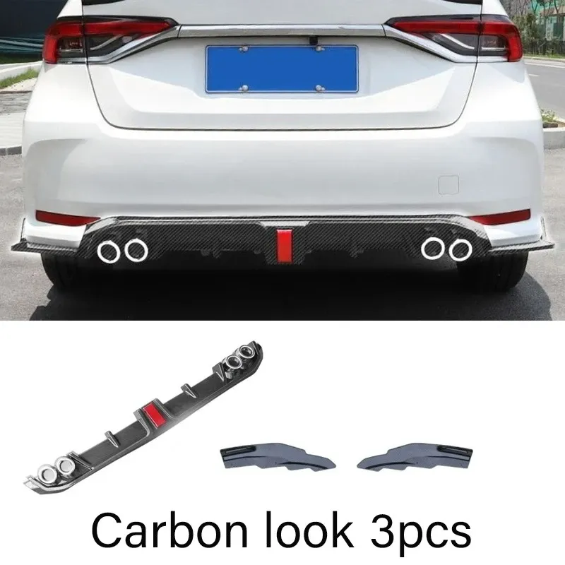 Carbon look 3pcs