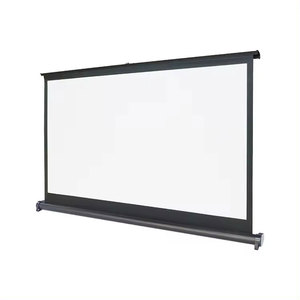 50&quot;16:9 Mini Matte White <strong>Projector</strong> <strong>Screen</strong> for Business Meetings Home Cinema Projection Table/desktop <strong>Projector</strong> <strong>Screen</strong> - Product Image 3