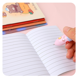 Cuaderno de estilo lindo A7 personalizable para estudiantes de escuela primaria Impresión horizontal con logotipo Páginas interiores creativas - Product Image 4