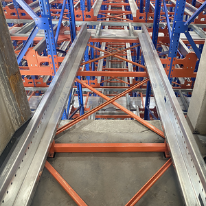 Sistema de estanterías de lanzadera de acero de alta capacidad de carga Estante de lanzadera de paleta automático Estante de almacén de almacenamiento de alta resistencia - Product Image 3