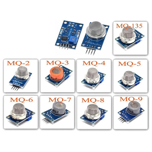 MQ-135 MQ-2 MQ-3 MQ-4 MQ-5 MQ-6 MQ-8 di rilevamento MQ-9 di rilevamento del fumo metano Gas liquefatto modulo di avviamento Kit fai da te - Product Image 1