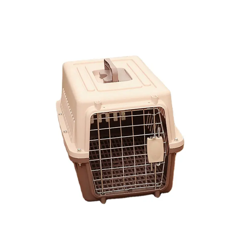 सांस लेने योग्य पालतू आउटडोर हैंडबैग बिल्ली और कुत्ता पोर्टेबल एयर बॉक्स गाढ़ा कार्गो बॉक्स वायवीय वायु परिवहन बॉक्स खरगोश पिंजरे कार बैग