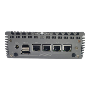 Factory Direct Firewall Router Mini PC N100 DDR5 Fanless Mini PC Support Win10 Win11 Linux <strong>System</strong> - Product Image 4