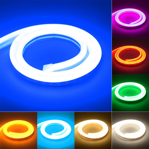 Esnek Neon ışıklar şerit özel IP65 su geçirmez PVC silikon 12V 24V renk değiştirme RGB esnek Neon LED halat işıklar LED Neon işık - Product Image 4