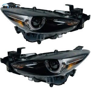 Mazda 3 Axela 2017 2018 2019 farlar için AFS far abd versiyonu ile gün çalışan ışık ile BBNW-51-030 BBNW-51-040 tam LED - Product Image 1