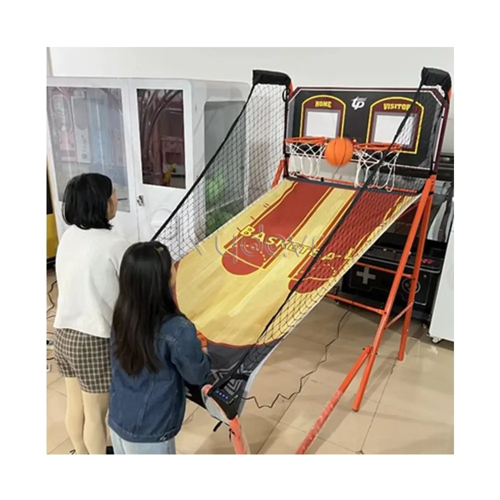 Comercial barato nueva diversión electrónica parque infantil Arcade tiro entrenador juego máquina de baloncesto para la venta