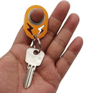 Yetişkinler parmak egzersiz Spinner anahtarlık şişe Fidget Spinner hediye DIY LED Anime karambit spinner - Product Image 6