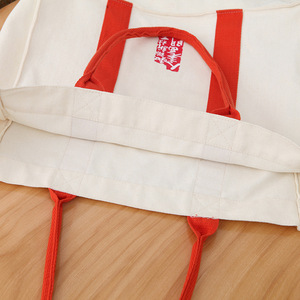 Oem & ODM tùy chỉnh in Canvas Tote túi lớn tái sử dụng vải tùy chỉnh mua sắm túi thấp moq tùy chỉnh túi vải - Product Image 5