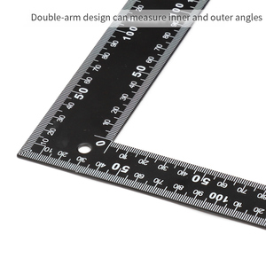 Oem Thạc sĩ cơ khí thợ may thợ mộc Kim loại L góc vuông Cai Trị để đo - Product Image 3