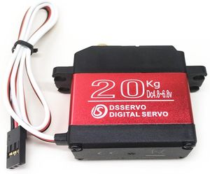 20KG Digital Servo High Torque Ganzmetall getriebe Wasserdichtes RC-Modell DIY DS3218MG 270-Grad-Steuermotor-Treiberplatinenmodul - Product Image 2